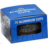 Bakformar aluminium "Siluett" 30-pack