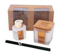 Bamboo Gift Set Candle & Diffuser "Bamboo & Ginger Lily"