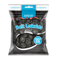 Nordthy Sockerfri Salt Lakrits