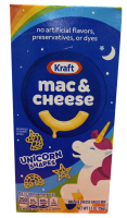 Kraft Macaroni Unicorn Shape Dinner