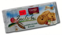 Sockerfria Hasselnötsringar