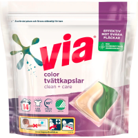 Via Tvättkapslar Color