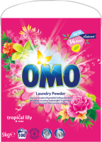OMO Pulver Tropical Lily & Rose 