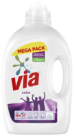 VIA Flytande Tvättmedel Color 65tv Helpall