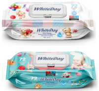 BABY VÅTSERVETT Blandat 100 kart