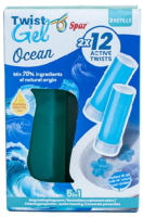 SPAR WC Twist gel Refill 2-p. Ocean