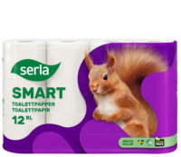 Serla Toalett 12-p 3-skikt expopall