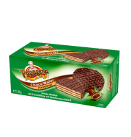 Chocolate Wafers With Hazelnut Cream Filling