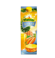 Multijuice Drink With Pineapple and Carrot