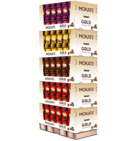 Cappuccino Gold Instant Drink Powder Display