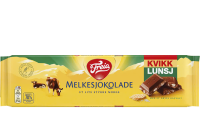 Melkesjokolade med Kvikk Lunsj 