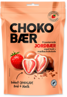 Chokladbär Jordgubb Mjölkchoklad & Vit Choklad