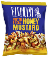 Elephant Pretzel Pieces Honey Mustard