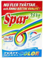 SPAR Tvättmedel color ½-pall 129 tvätt