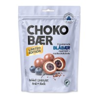 Chokobär Blåbär med vit mjölkchoklad
