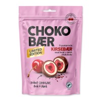 Choko Bär Körsbär med vit och mörk choklad