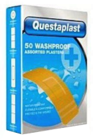 Plåster Washproof Questaplast 50-pack