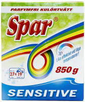 SPAR Tvättmedel sensitiv Color ½-pall