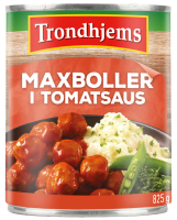Trondhjems Maxboller i tomatsaus