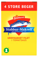 Stabbur - Makrell Omega-3, 4-pack