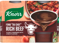 Knorr Mörk Nöt Buljong fond "du Chef"