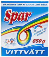 SPAR Tvättmedel vittvätt ½-pall 31 tvätt