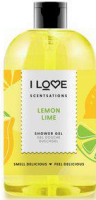 I LOVE SCENTSATIONS SHOWERGEL Lemon Lime