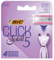 BIC Rakblad Click 5, 4-pack